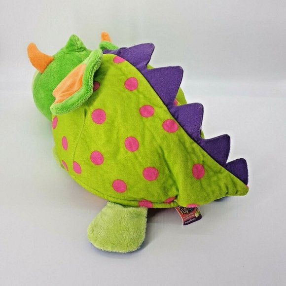 FlipAZoo Imogen Dragon Unicorn Plush Pillow Toy Cleaned Sanitized Collectable - Picture 5 of 12